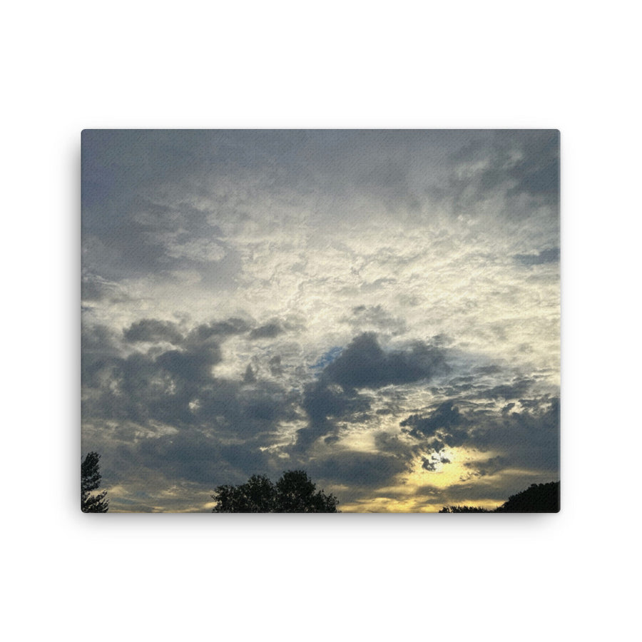 Expanse of morning clouds - Canvas