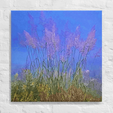 Impressions of tall wild flowers - Canvas