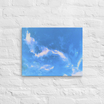 Circle of clouds - Canvas
