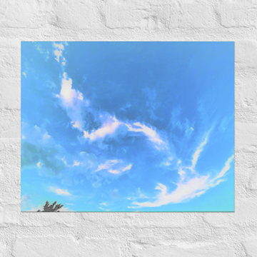 Circle of clouds - Unframed