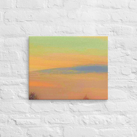 Lines of color in sky - Canvas