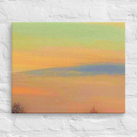 Lines of color in sky - Canvas