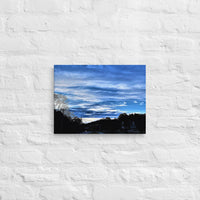 Clouds over road - Canvas