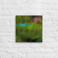 Mystical water lilies - Canvas