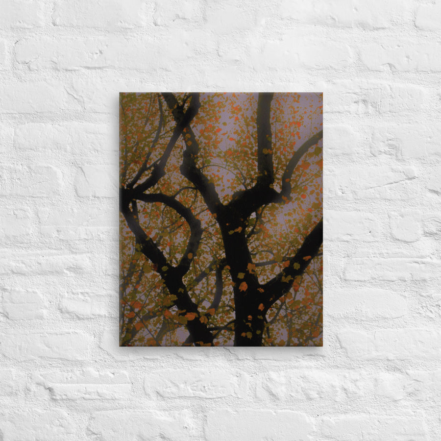 Floating leaves - Canvas