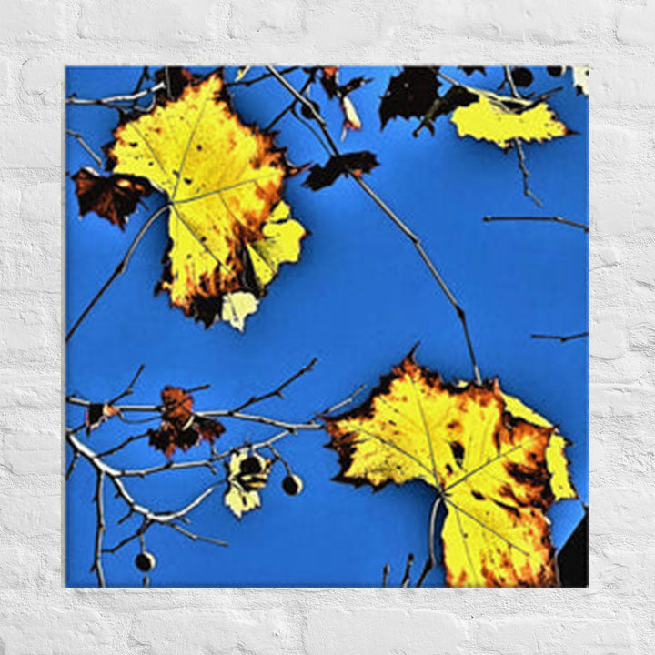 Artistry in leaves - Canvas