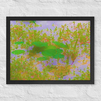 Water lilies - Framed