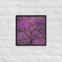 Flowering tree - Framed
