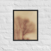 Soft focus tree - Framed